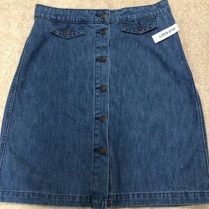 Denim skirt
